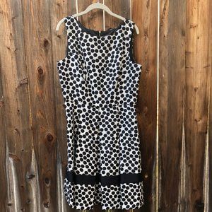Danny & Nicole Polka Dot Dress 14